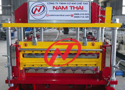 Máy cán sóng ngói