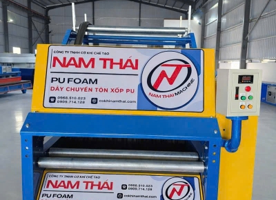 Báo giá Máy Cán Tôn Xốp PU mới nhất | Đơn vị sản xuất uy tín