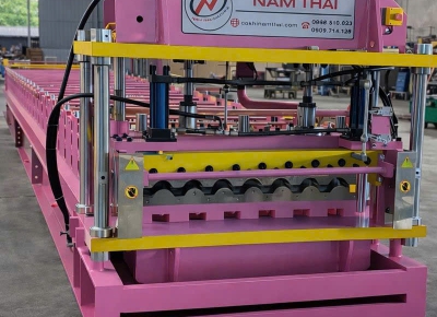 Máy Cán Sóng Ngói Hiệu Suất Cao Cho Nhà Xưởng Sản Xuất