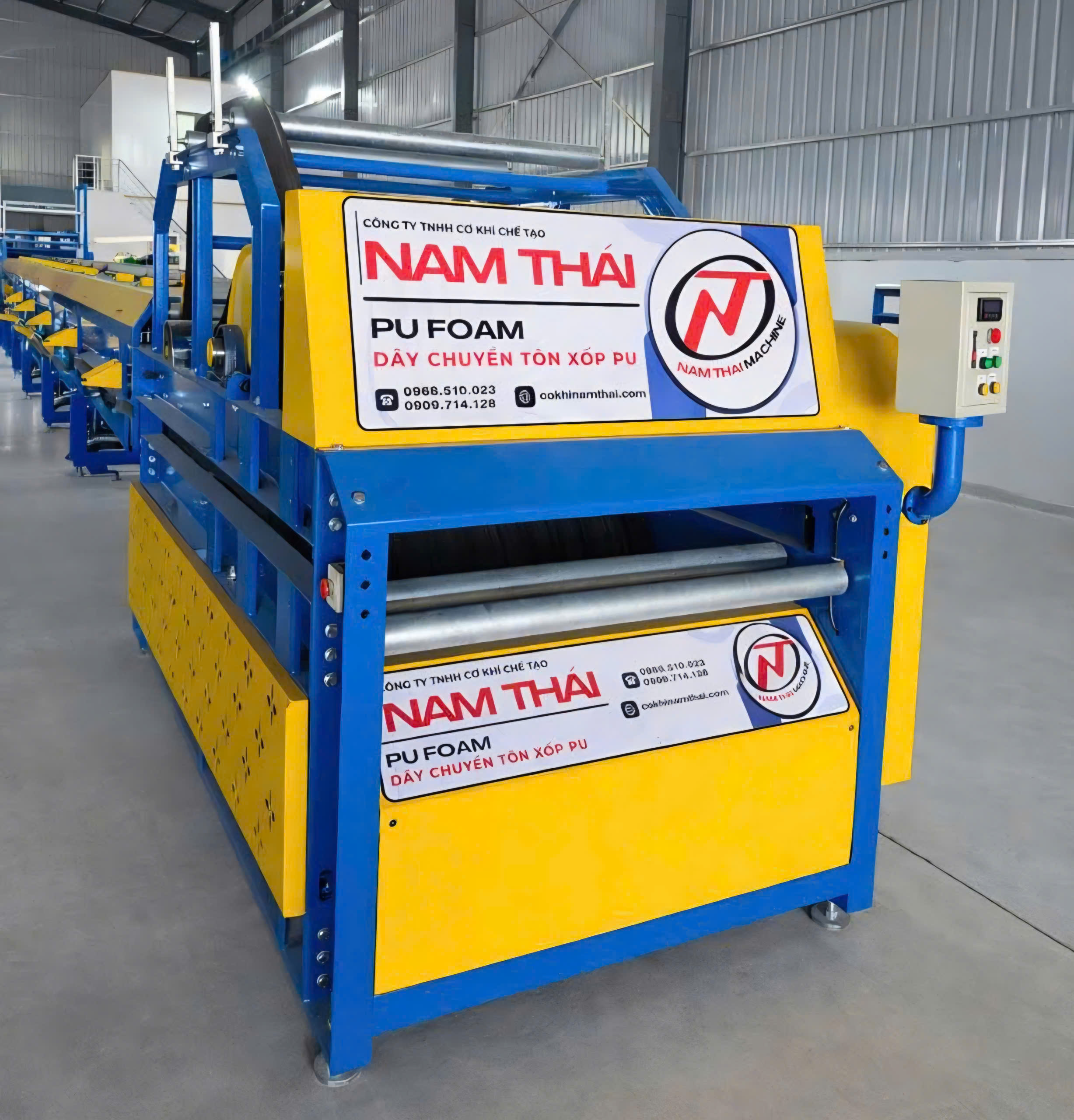 Báo Giá Máy Cán Tôn Xốp PU