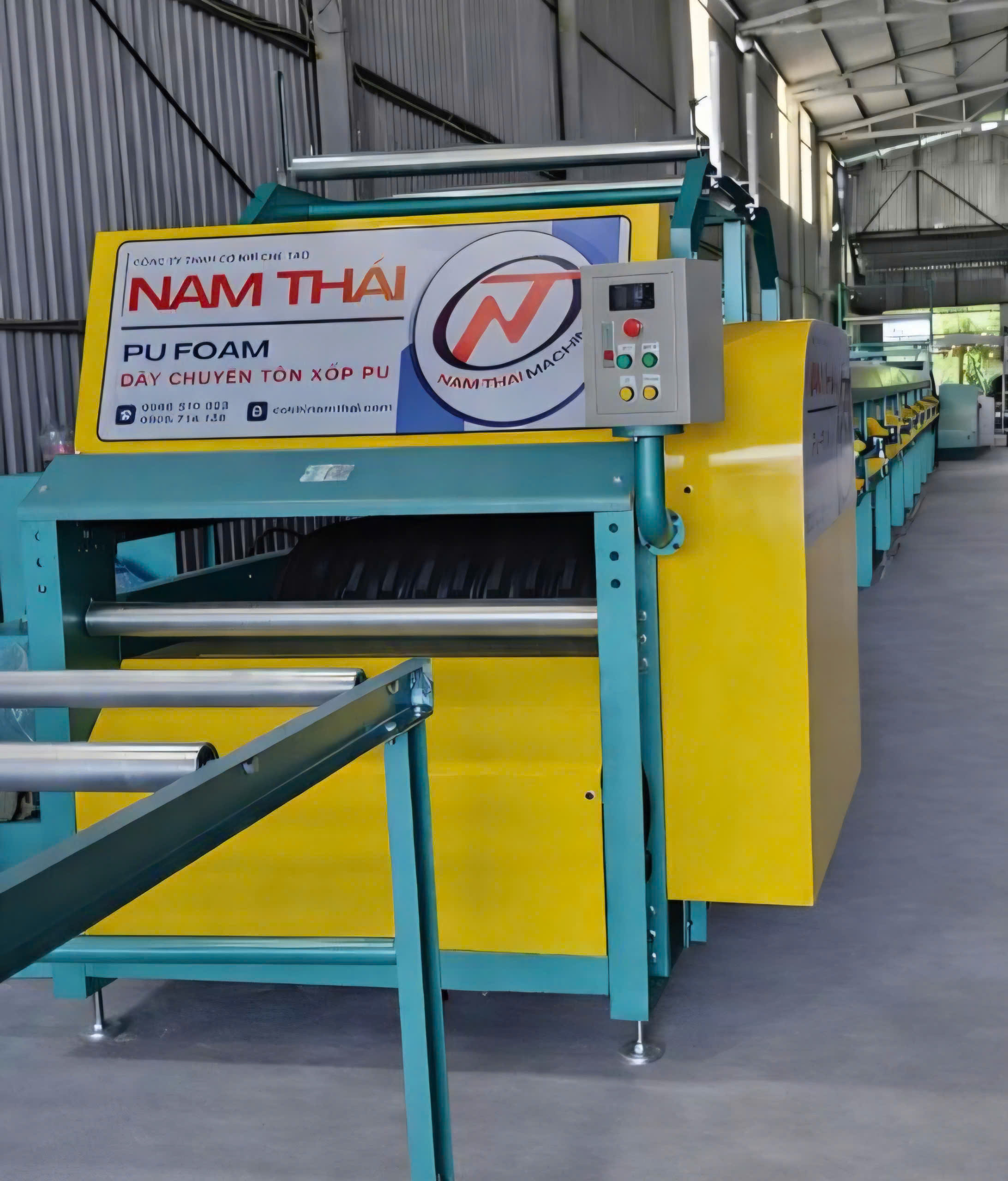 Máy Cán Tôn Xốp