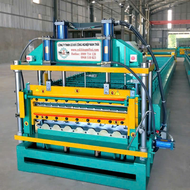 máy cán sóng ngói