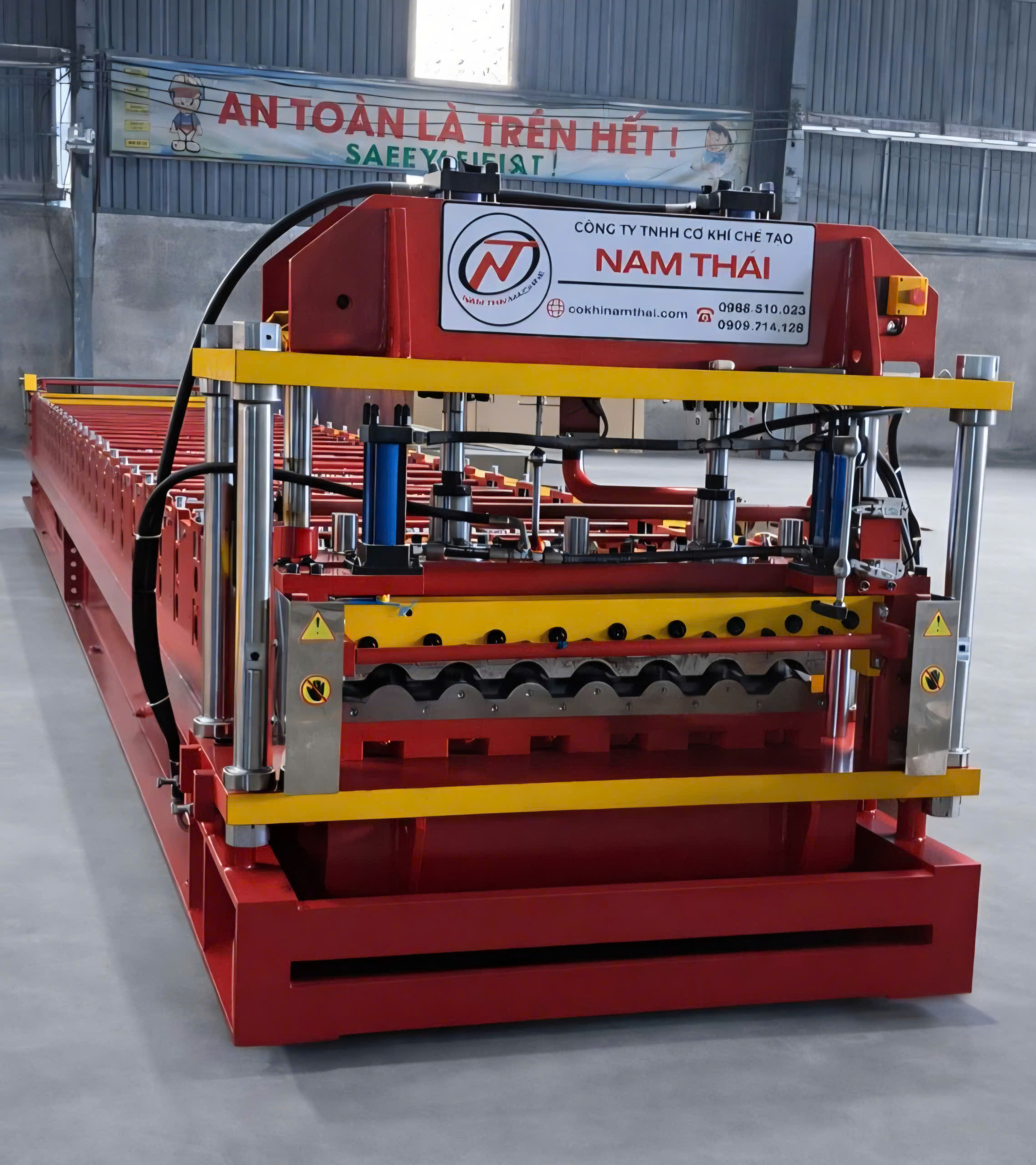 máy cán sóng ngói