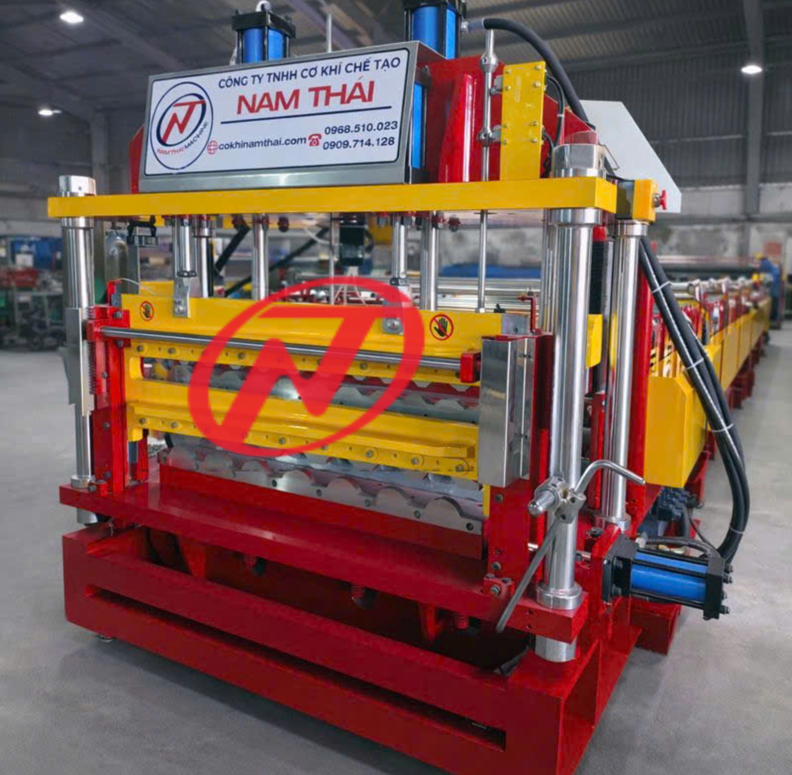 máy cán sóng ngói