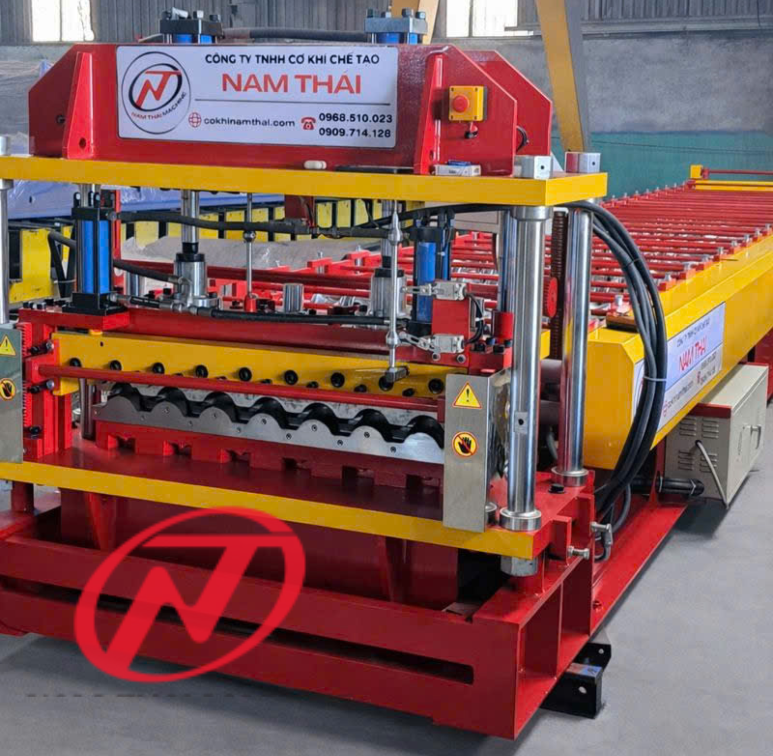 máy cán sóng ngói