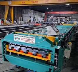 MÁY CÁN TÔN 1 TẦNG 11S TÍCH HỢP VÒM 11S