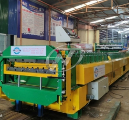 MÁY CÁN TÔN 2 TẦNG 11S-13S LAPHONG TÍCH HỢP DẬP VÒM 11S