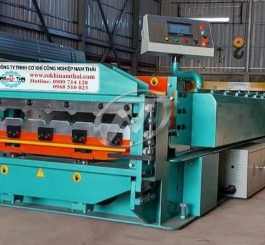 MÁY CÁN TÔN 1 TẦNG DẬP VÒM 5 SÓNG 760-THAILAND