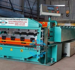 MÁY CÁN TÔN 1 TẦNG DẬP VÒM 5 SÓNG 760-THAILAND