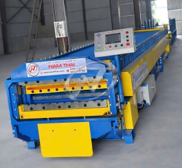 MÁY CÁN TÔN 2 TẦNG 11S-13S LAPHONG TÍCH HỢP DẬP VÒM 11S