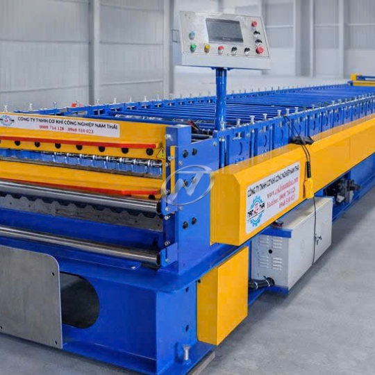 MÁY CÁN TÔN 2 TẦNG 9 SÓNG-13 SÓNG LAPHONG