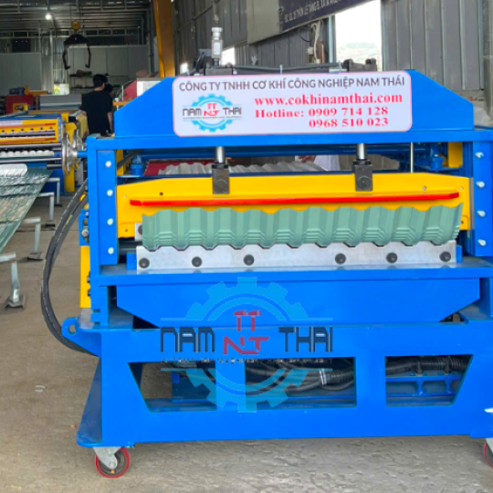 MÁY DẬP VÒM 1 TẦNG 11 SÓNG DẬP ĐƯỢC TÔN XỐP