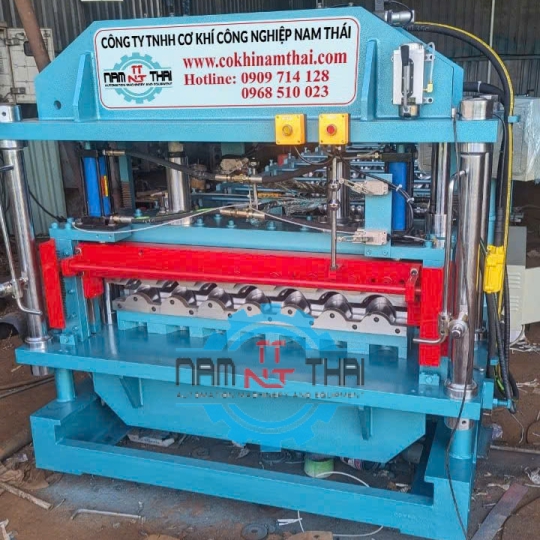 MÁY CÁN SÓNG NGÓI 1 TẦNG 5S TRÚC-THAILAND