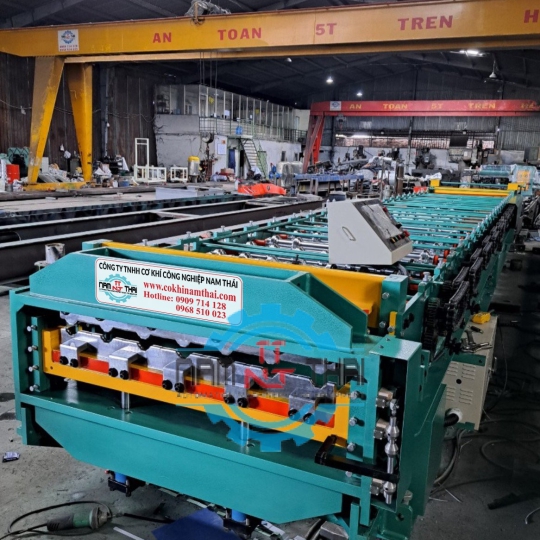 MÁY CÁN TÔN 1 TẦNG 11S TÍCH HỢP VÒM 11S