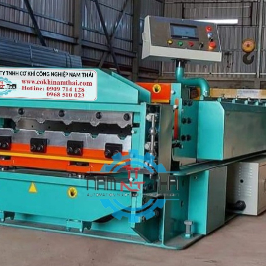 MÁY CÁN TÔN 1 TẦNG DẬP VÒM 5 SÓNG 760-THAILAND