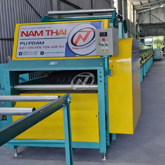 MÁY CÁN TÔN XỐP PU 3S - 5S Thái