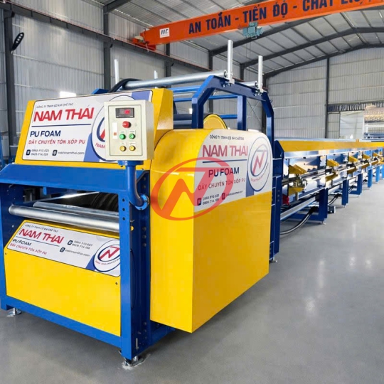 MÁY CÁN TÔN XỐP PU 6S - 11S