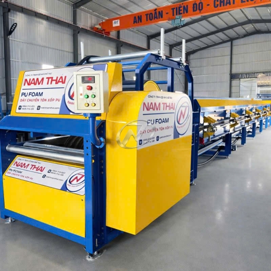 MÁY CÁN TÔN XỐP PU 3S - 5S Thái