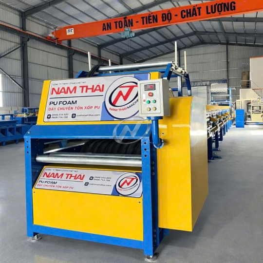 MÁY CÁN TÔN XỐP PU 3S - 5S Thái