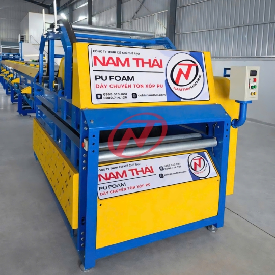 MÁY CÁN TÔN XỐP PU 6S - 11S