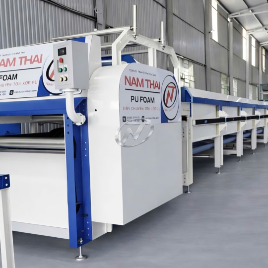 MÁY CÁN TÔN XỐP PU 3S - 5S Thái